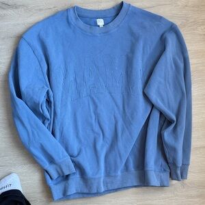 Women's Blue 'MAMA' Sweatshirt